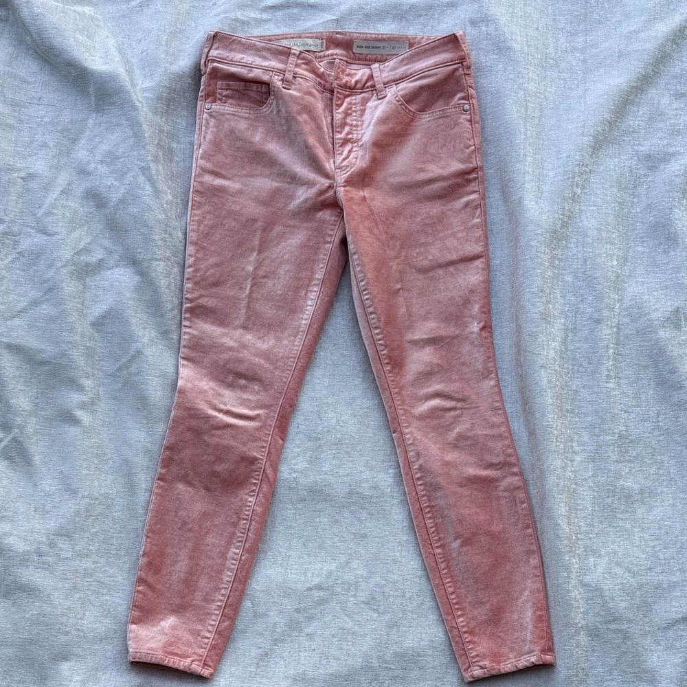 Pilcro and the Letterpress Women's Dusty Rose Skinny Jeans